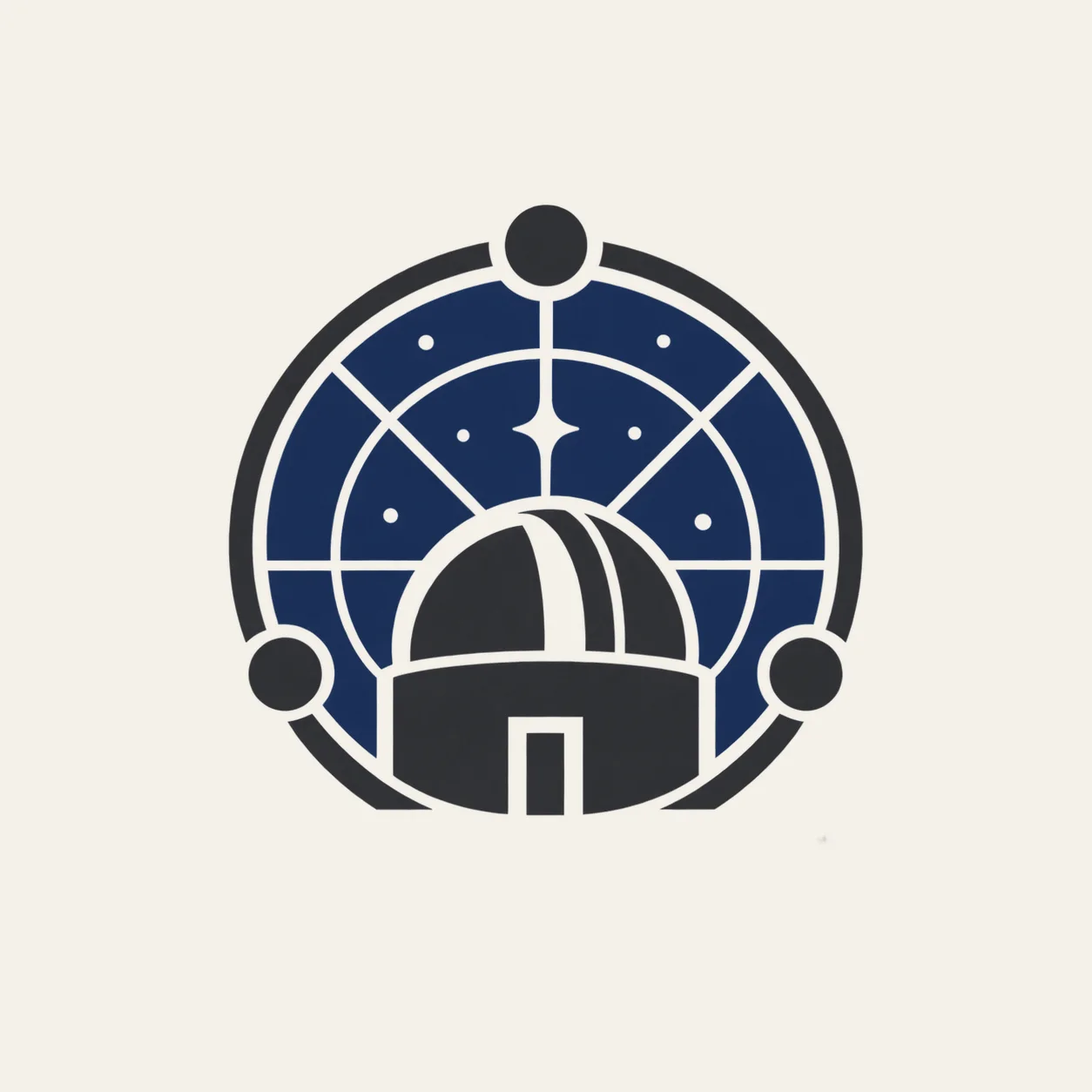 a public observatory; a radial grid; shared discovery