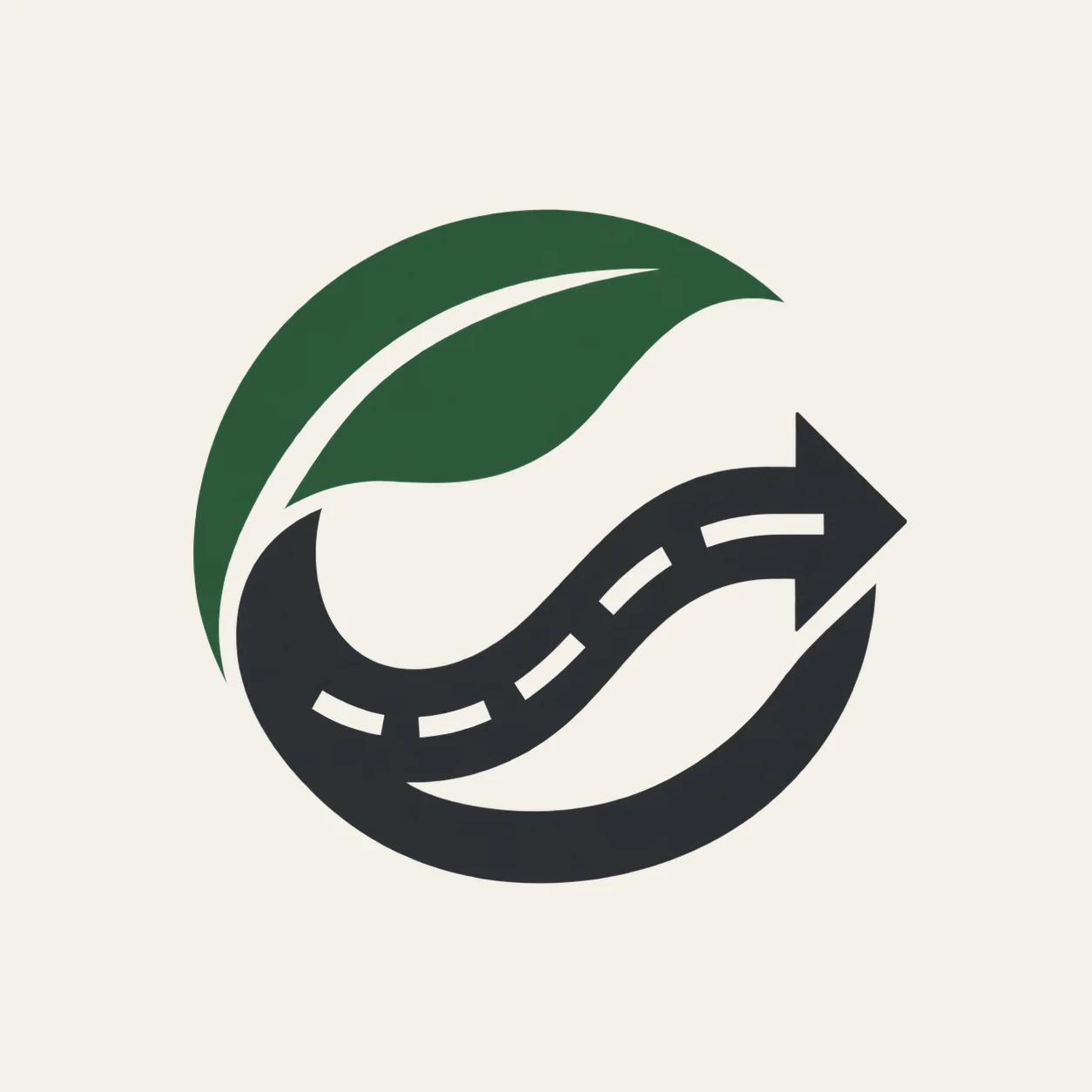a sustainable transport initiative; a continuous path; forward movement
